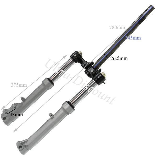 Gabel fr Baotian Motorroller BT49QT-12 Bilder 1