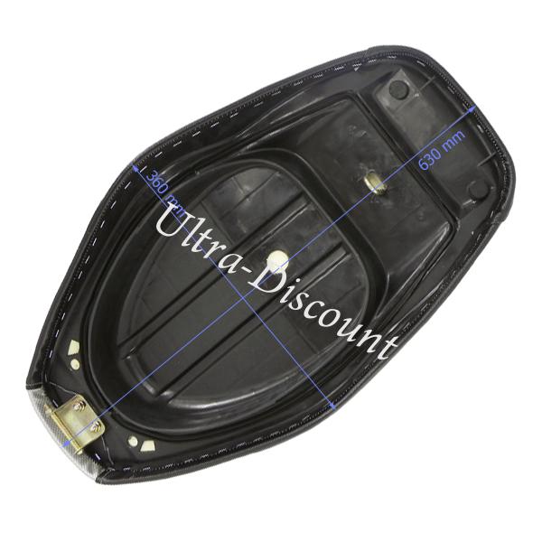 Sitzbank schwarz/grau fr motorroller BT49QT-9 Bilder 1