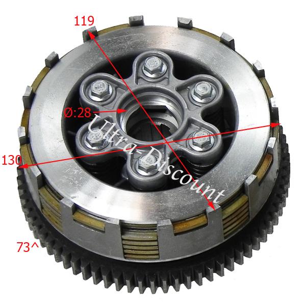 Kupplung für dirt bike-Motor 200ccm, Typ 2 Bilder 1 Kupplung für dirt bike-Motor 200ccm, Typ 2 Bilder 1