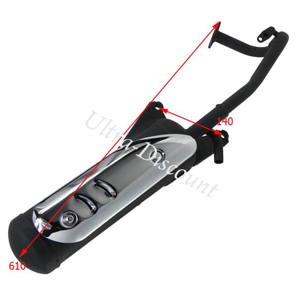 Auspuff für Scooter Baotian BT49QT-11 Bilder 1 Auspuff für Scooter Baotian BT49QT-11 Bilder 1