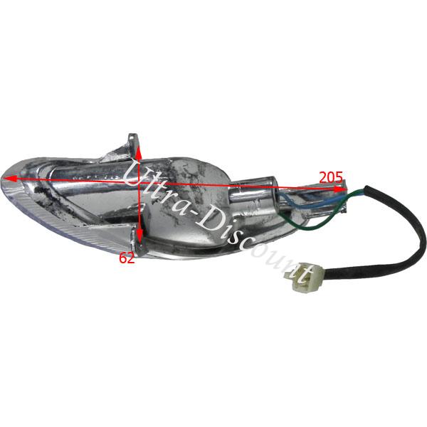 Blinker vorn links fr Skooter Baotian BT49QT-9 Bilder 1