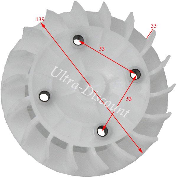 Flgelrad fr Shineray Quad 200 ccm (XY200ST-6A) Bilder 1