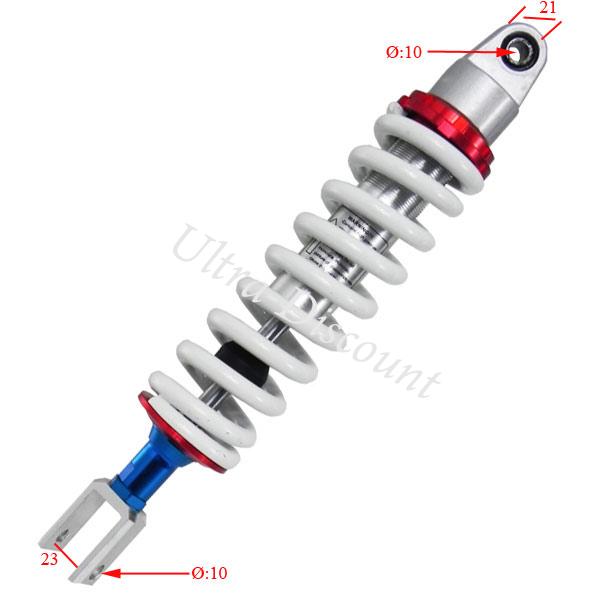 Stodmpfer dirt bike (Modell 11) 350mm bis 370mm-11 - Weiss Bilder 1