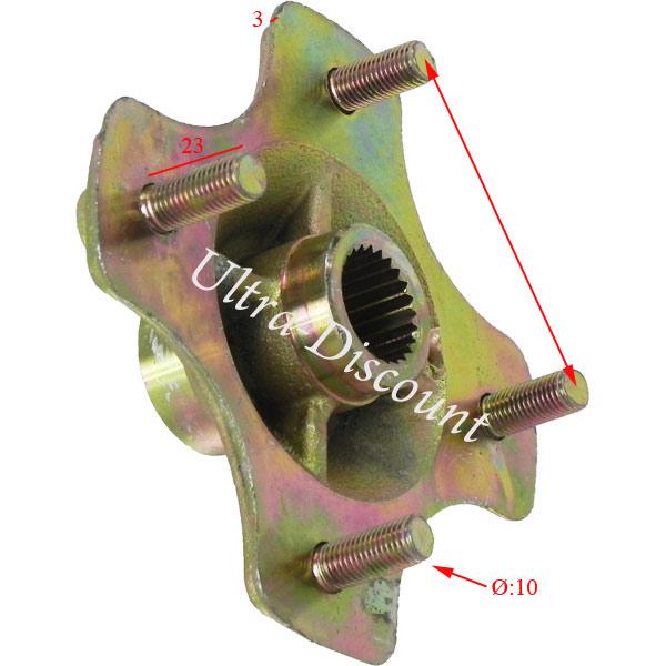Radnabe hinten fr Quad der Shineray 250 STIXE ST9E (typ 2) Bilder 1
