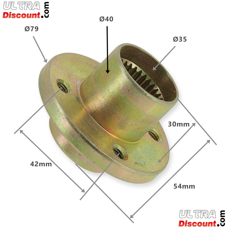 Kettenkrantz Befestigung fr quad 150 STE (type3) Bilder 1