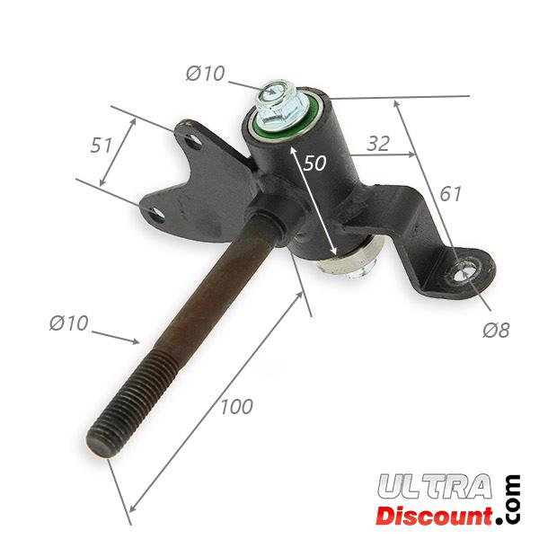 Achsschenkel links Mini-Elektro-Quad Bilder 1