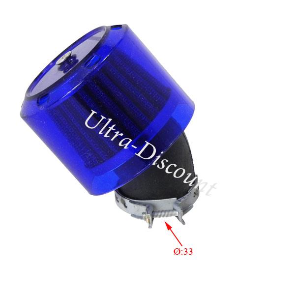Filter - Luftfilter dirt bike Racing, blau Bilder 1
