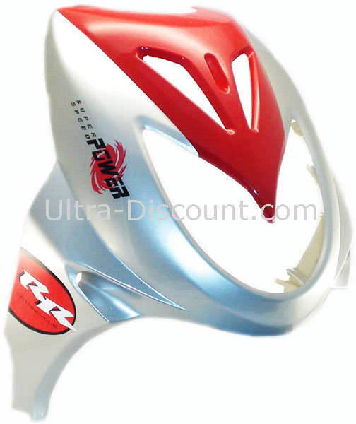 Verkleidung Motorroller vorn, rot, Chinesische Motorroller Teile Verkleidung Motorroller vorn, rot, Chinesische Motorroller Teile