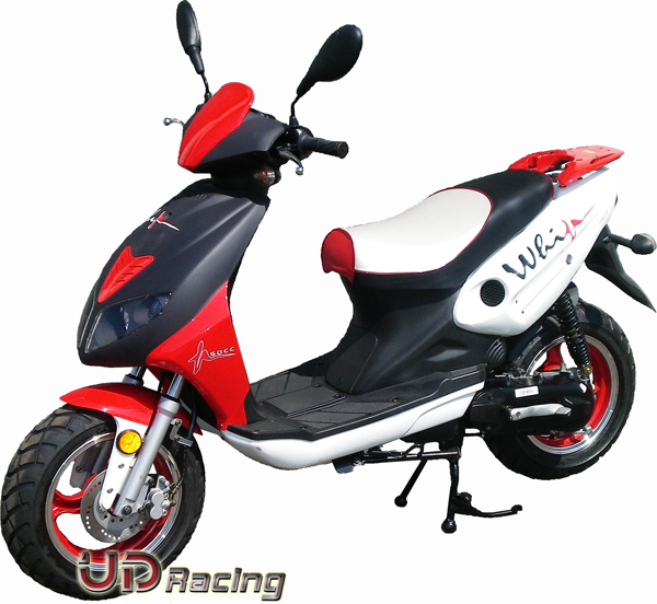 Scooter Viper R1, rot, 50 ccm (2-Takt), Scooter aus China 50 ccm
