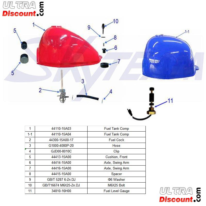Benzinstandmesser für Skyteam Skymini - Skybongo 50 Euro4 Bilder 1 Benzinstandmesser für Skyteam Skymini - Skybongo 50 Euro4 Bilder 1