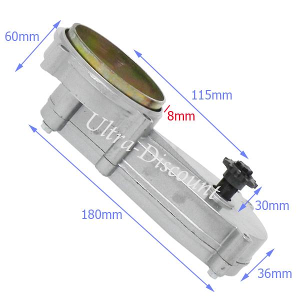Untersetzungsgetriebe 8 mm fr pocket quad (Typ 1, 14z) Bilder 1