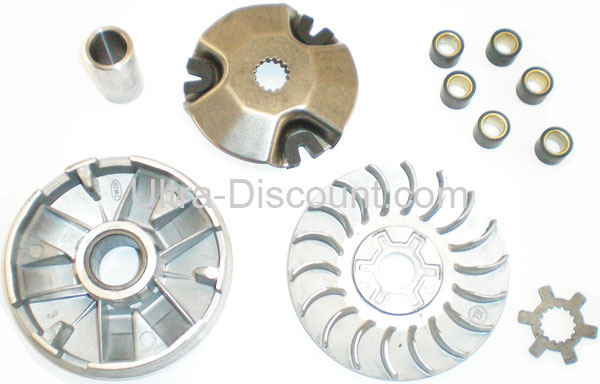 Variator fr 2-Takt Motor 50 ccm Ref. 1E40QMB  (Typ 1), Chinesische Motorroller Teile