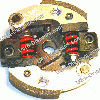 Kupplung 2 Backen aus Kohlefaser Bizetamotor f�r Polini 911, Teile Pockets Polini 911 GP3