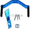 Ganghebel aus Alu f�r Quad (blau), Ersatzteile Shineray 150 STE