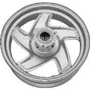 Felge vorn aus Stahlblech fr Skooter Baotian BT49QT-12