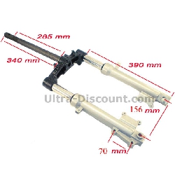 Gabel f�r chinesischen Motorroller (typ 1), Chinesische Motorroller Teile