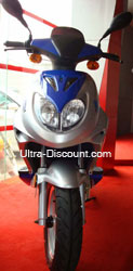 Scooter aus China 125 ccm, blau Bilder 2