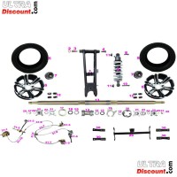 Ringstze fr die Hinterachse fr Quad Spy Racing 350cc F1 Bilder 1