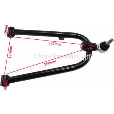 Querlenker oben, rechts, fr Quad 200 ccm STIIE-B (280mm) Bilder 1