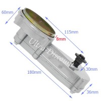 Untersetzungsgetriebe 8 mm fr pocket bike cross (Typ 1, 11z) Bilder 2