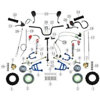 Lenksule fr Quad Shineray 200ccm STIIE-B Bilder 1