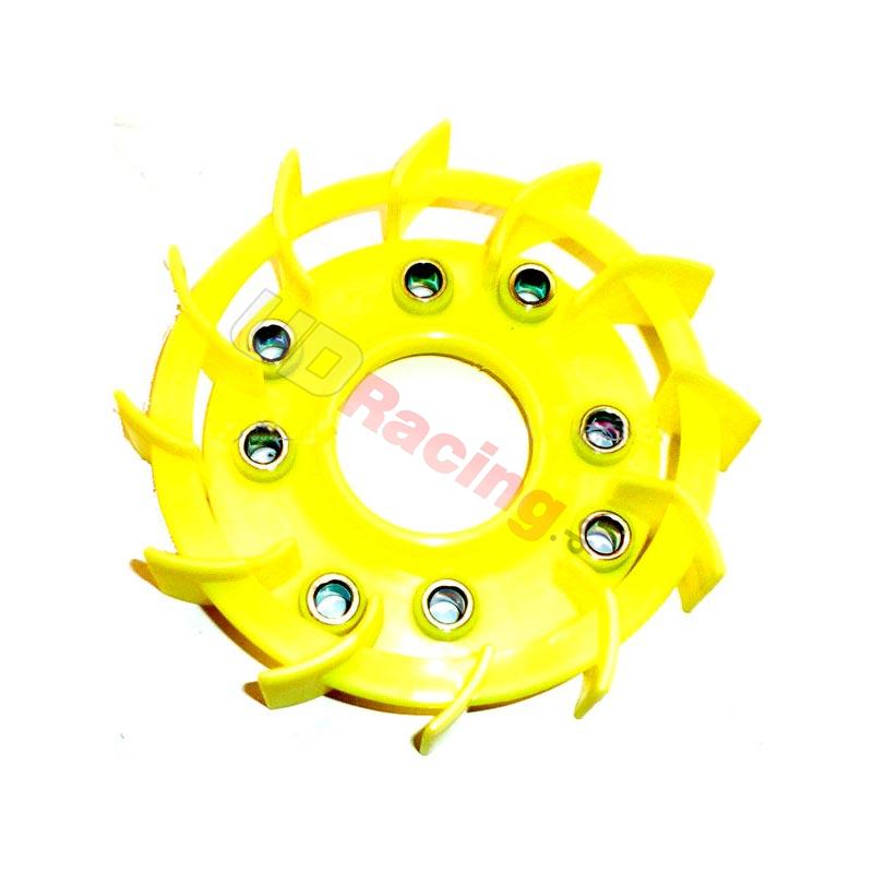 Fl�gelrad Tuning, gelb, f�r chinesische Motorroller, Chinesische Motorroller Teile