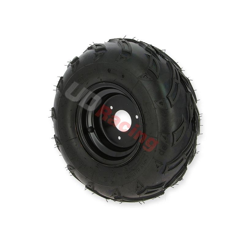 Linkes Rad 16x8-7 komplett fr Mini Qua, Teile ATV 110cc  - 125cc