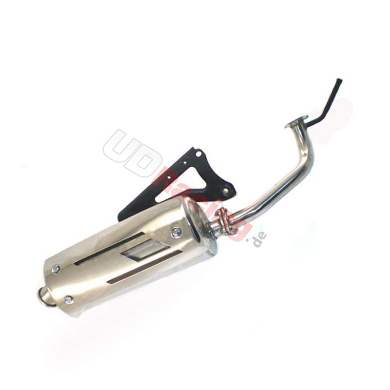 Auspuff für Motorroller chinesischen Motor 50 ccm 2-Takt, Chinesische Motorroller Teile Auspuff für Motorroller chinesischen Motor 50 ccm 2-Takt, Chinesische Motorroller Teile