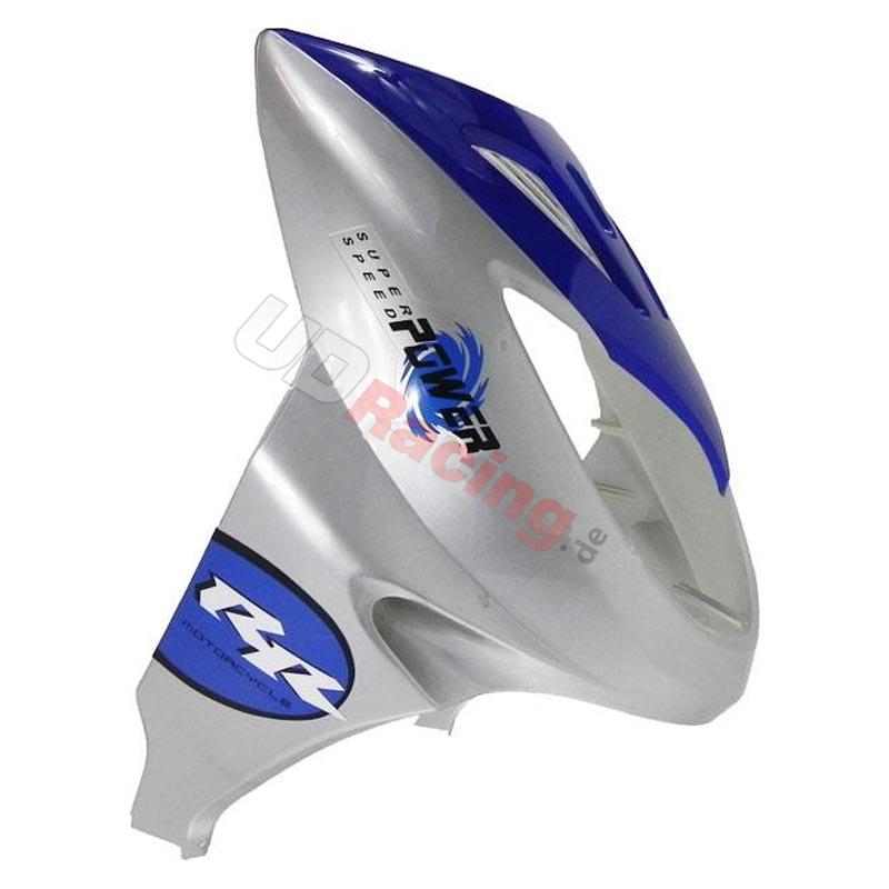Verkleidung Motorroller vorn, blau, Chinesische Motorroller Teile