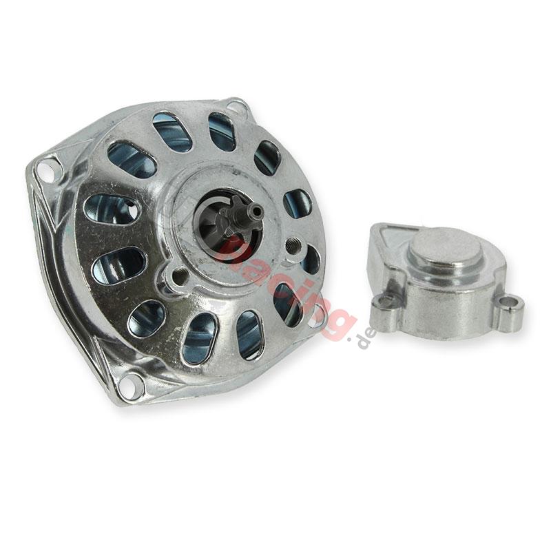 Kupplungsglocke + Ritzel 6 Z + Gehäuse Qualitätsprodukt, Pocket quad Teile Kupplungsglocke + Ritzel 6 Z + Gehäuse Qualitätsprodukt, Pocket quad Teile