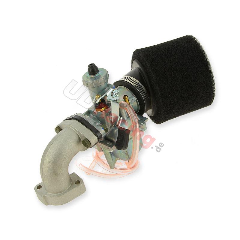 Vergaser-Kit 26mm Doppelschaumfilter mit Winkel für Skymini, Teile Monkey - Gorilla Vergaser-Kit 26mm Doppelschaumfilter mit Winkel für Skymini, Teile Monkey - Gorilla