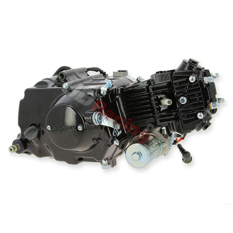 Motor PBR Skyteam 50ccm mit elektrischen Anlasser 139FMA-2 (Schwarz), Motor  PBR, Teile PBR Skyteam ZB Honda, Beschreibung 