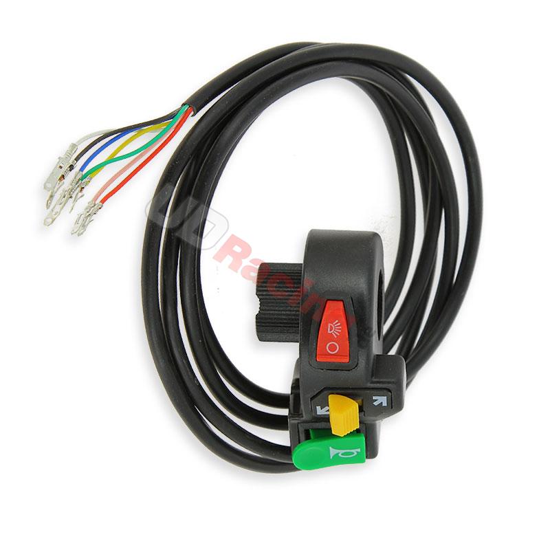 Lenkerschalter links fr Citycoco - Schwarz (type2), Citycoco Ersatzteile