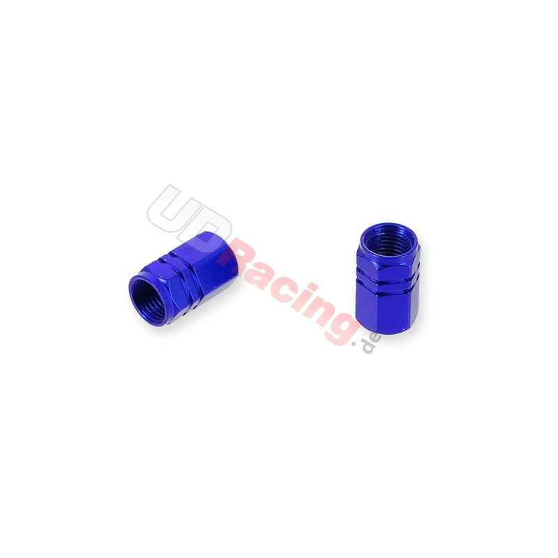 Paar Ventilkappen dunkelblau, Teile Pockets Polini 911 GP3