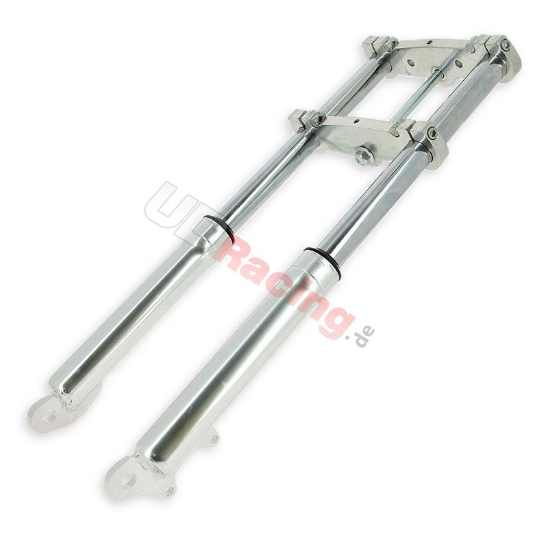 Gabel für pocket Supermotard (145mm) silber, Teile Pockets Supermoto Gabel für pocket Supermotard (145mm) silber, Teile Pockets Supermoto