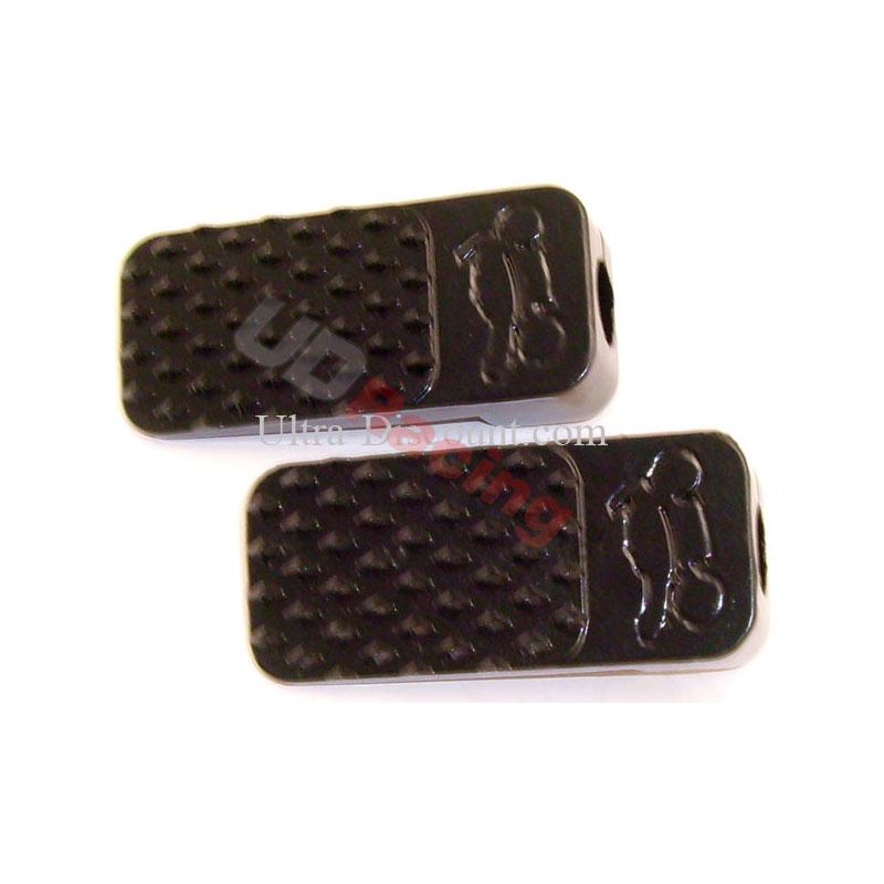 Fußrasten aus Aluminium, schwarz, für Typ 1, Teile Pocket Blata MT4 Fußrasten aus Aluminium, schwarz, für Typ 1, Teile Pocket Blata MT4
