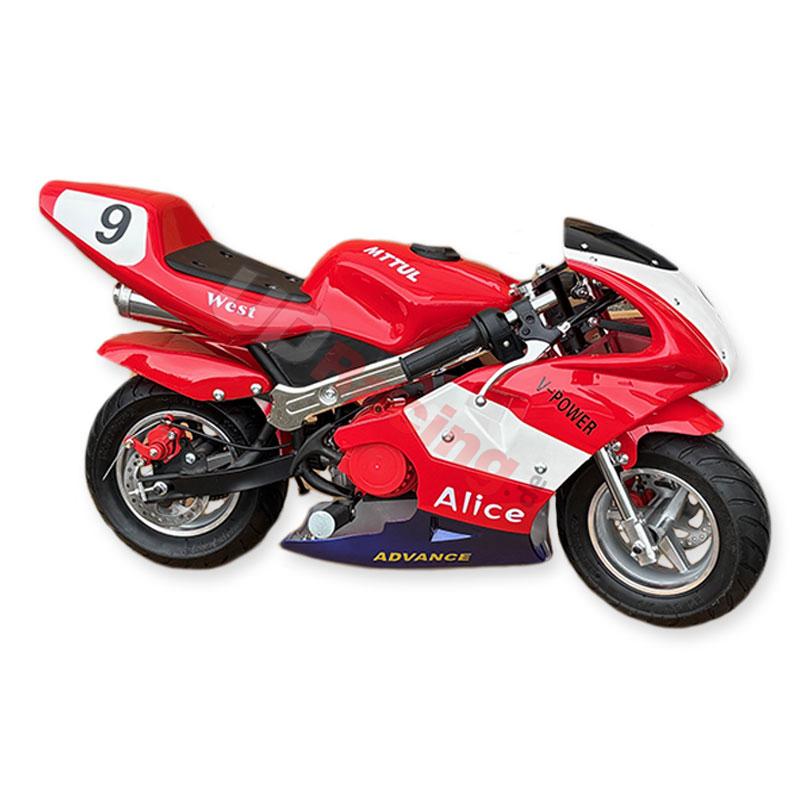 Pocket Bike 49ccm Hohe Qualität rot und weiß, Pocket bike Pocket Bike 49ccm Hohe Qualität rot und weiß, Pocket bike