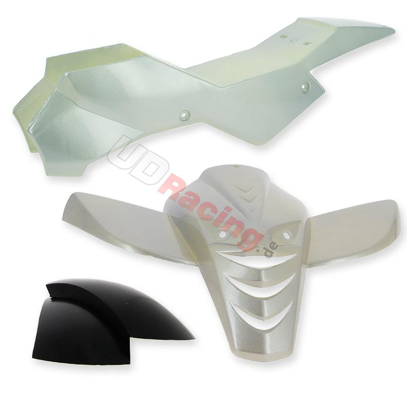 Verkleidung f�r pocket quad, metallgrau Typ2, Pocket quad Teile