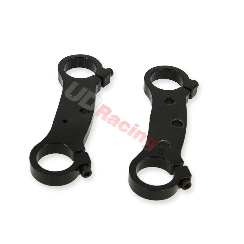 Gabelbrücke Paar für pocket Dirt Nitro 34mm Schwarz, Dirt Nitro Teile Gabelbrücke Paar für pocket Dirt Nitro 34mm Schwarz, Dirt Nitro Teile