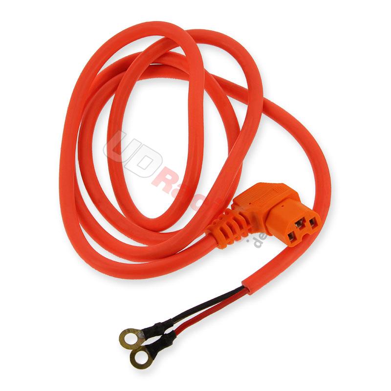 Batteriestromkabel (130cm) fur Citycoco - Orange fluo, Citycoco Ersatzteile Batteriestromkabel (130cm) fur Citycoco - Orange fluo, Citycoco Ersatzteile
