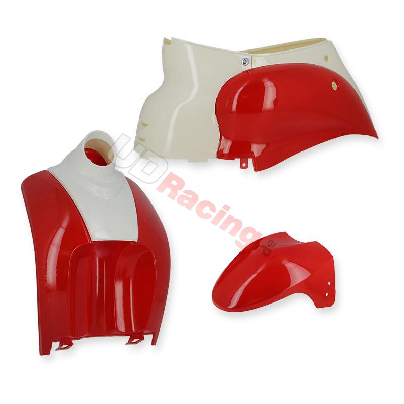Verkleidung für pocket scooter 47-49 ccm (Rot), Teile für Minir scooter Verkleidung für pocket scooter 47-49 ccm (Rot), Teile für Minir scooter