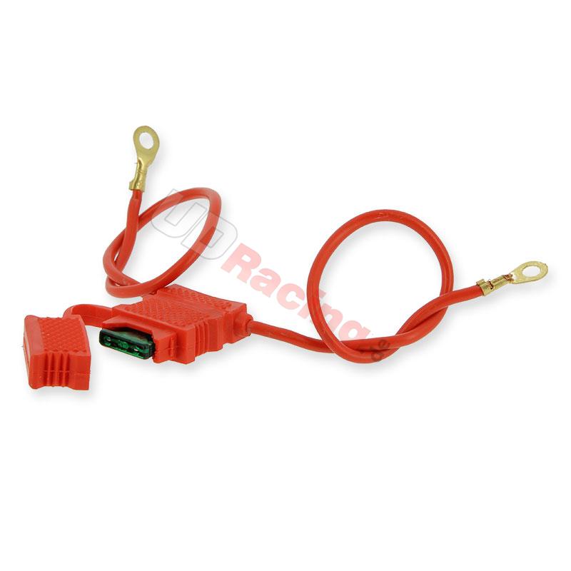 Anschlusskabel für 12V mit 30A Sicherung Batterie (type2), Nitro Motorradteile Anschlusskabel für 12V mit 30A Sicherung Batterie (type2), Nitro Motorradteile