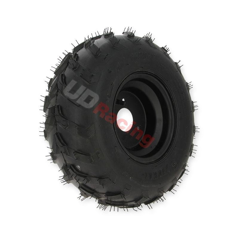 Rechtes Rad 16x8-7 komplett f�r Mini Quad (Type 2), Teile ATV 110cc - 125cc