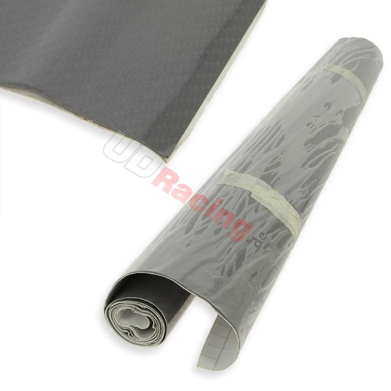 Selbstklebende Wickelrolle aus Carbon-Imitat für Pocket Nitro (Grau), Nitro Motorradteile Selbstklebende Wickelrolle aus Carbon-Imitat für Pocket Nitro (Grau), Nitro Motorradteile