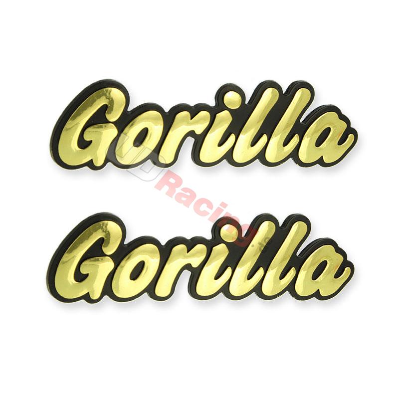 2 x Plastikaufkleber mit Gorilla-Logo für Skymini SkyTeam-Tank, Teile Monkey - Gorilla 2 x Plastikaufkleber mit Gorilla-Logo für Skymini SkyTeam-Tank, Teile Monkey - Gorilla