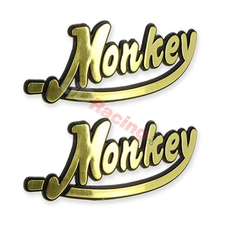 2 x Plastikaufkleber mit Monkey-Logo fr Skymini SkyTeam-Panzer, Teile Monkey - Gorilla