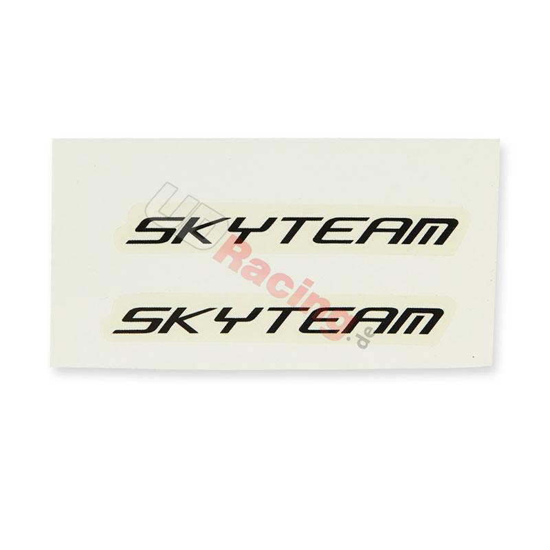 SkyTeam-Aufkleber (weiß-schwarz), Teile Dax Skymax