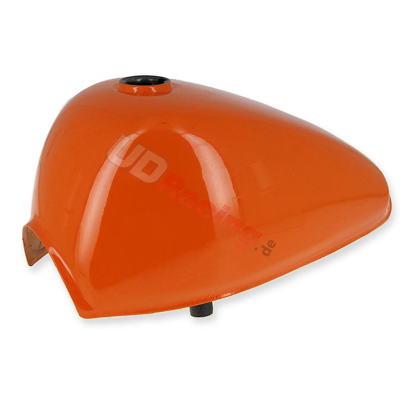 Benzintank für Monkey-Lemans 50 ccm bis 125 ccm (Orangerot), Teile Monkey - Gorilla Benzintank für Monkey-Lemans 50 ccm bis 125 ccm (Orangerot), Teile Monkey - Gorilla