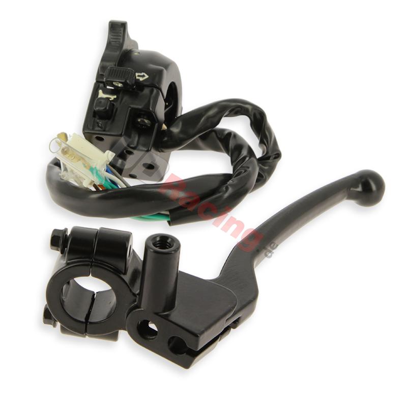 Lenkerschalter links für Skymini Monkey 50-125ccm mit LED Licht - Schwarz, Teile Skymini Monkey Gorilla Lenkerschalter links für Skymini Monkey 50-125ccm mit LED Licht - Schwarz, Teile Skymini Monkey Gorilla