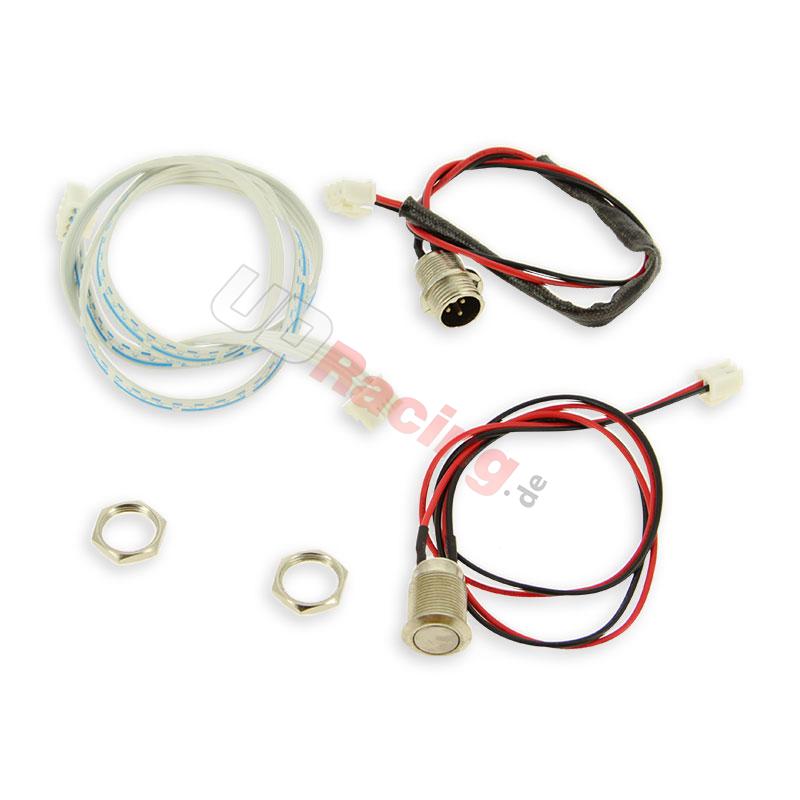 XLR-Buchse und Start-Taste f�r Overboard, hoverboard ersatzteile